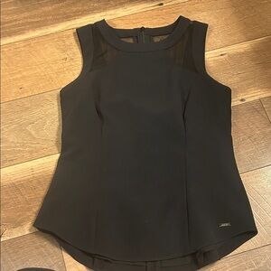 Armani Exchange Elegant Black Tank Top